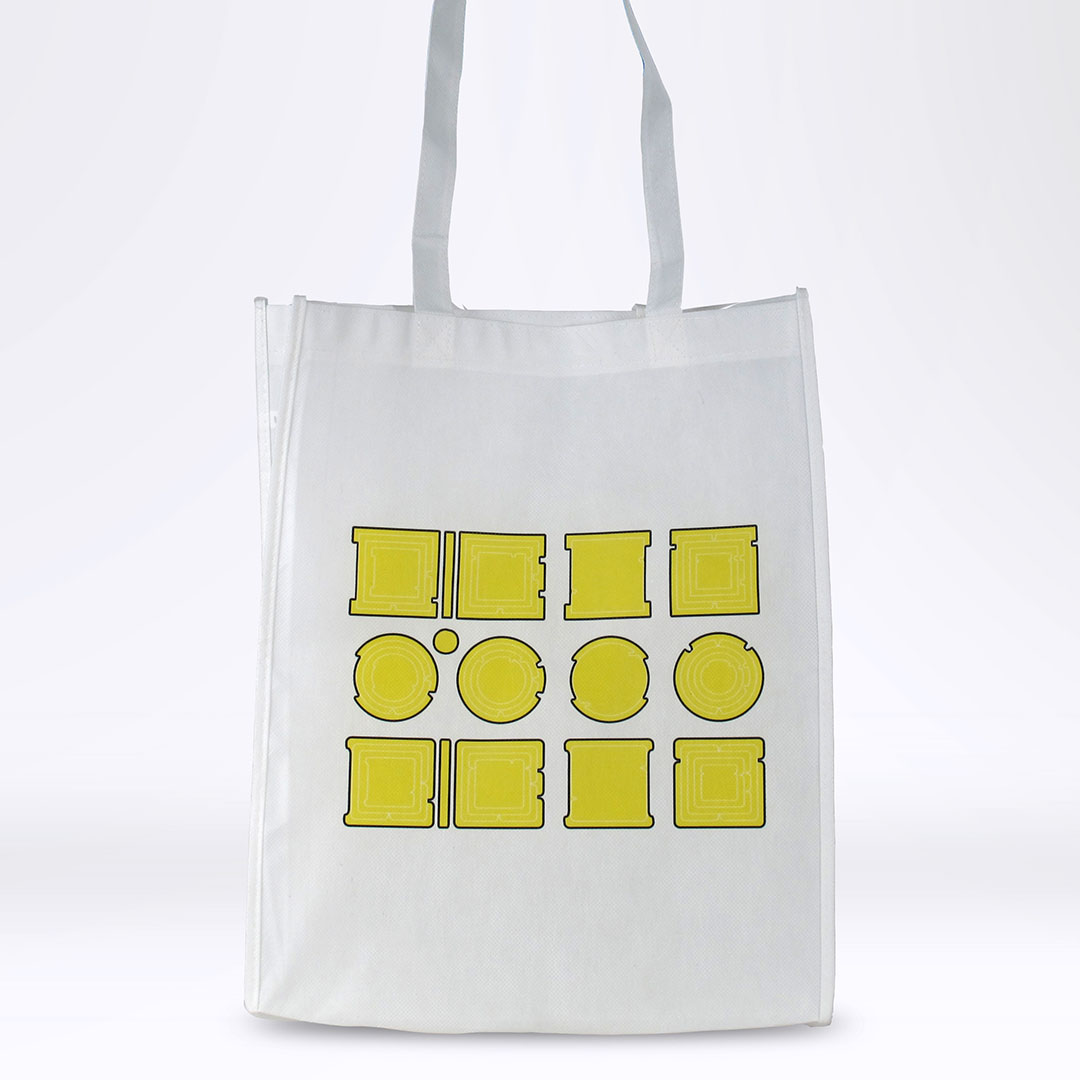 'Property is Theft' Reusable Tote: Yellow