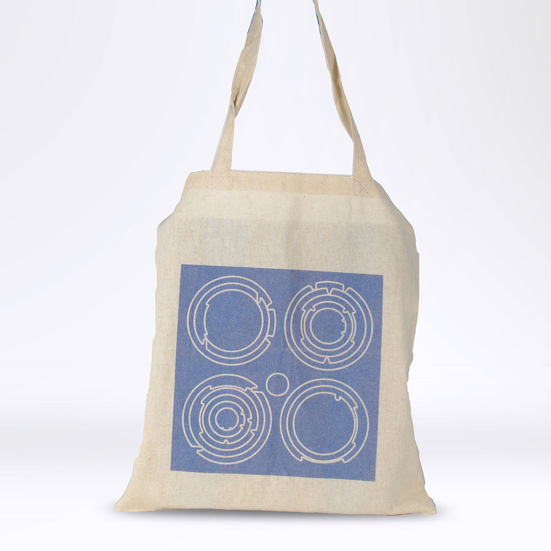 'End White Supremacy' Tote: Blue